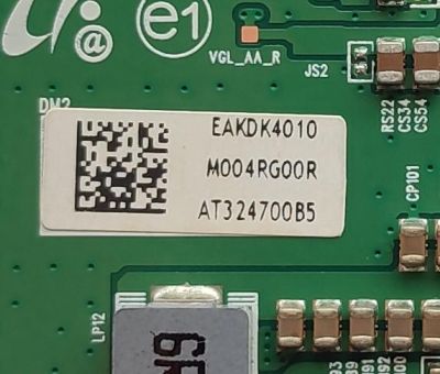 T-CON PARA TV VIZIO / NUMERO DE PARTE EAKDK4010 / B002U0000 / M004RG00R / 351Z182-1 / PANEL TPT500WR-DK4Q.N REV:SK1C / DISPLAY V500DK4-Q01 REV.K7 / MODELO M50QXM-K01 LTC6K9KY	 - Imagen 3